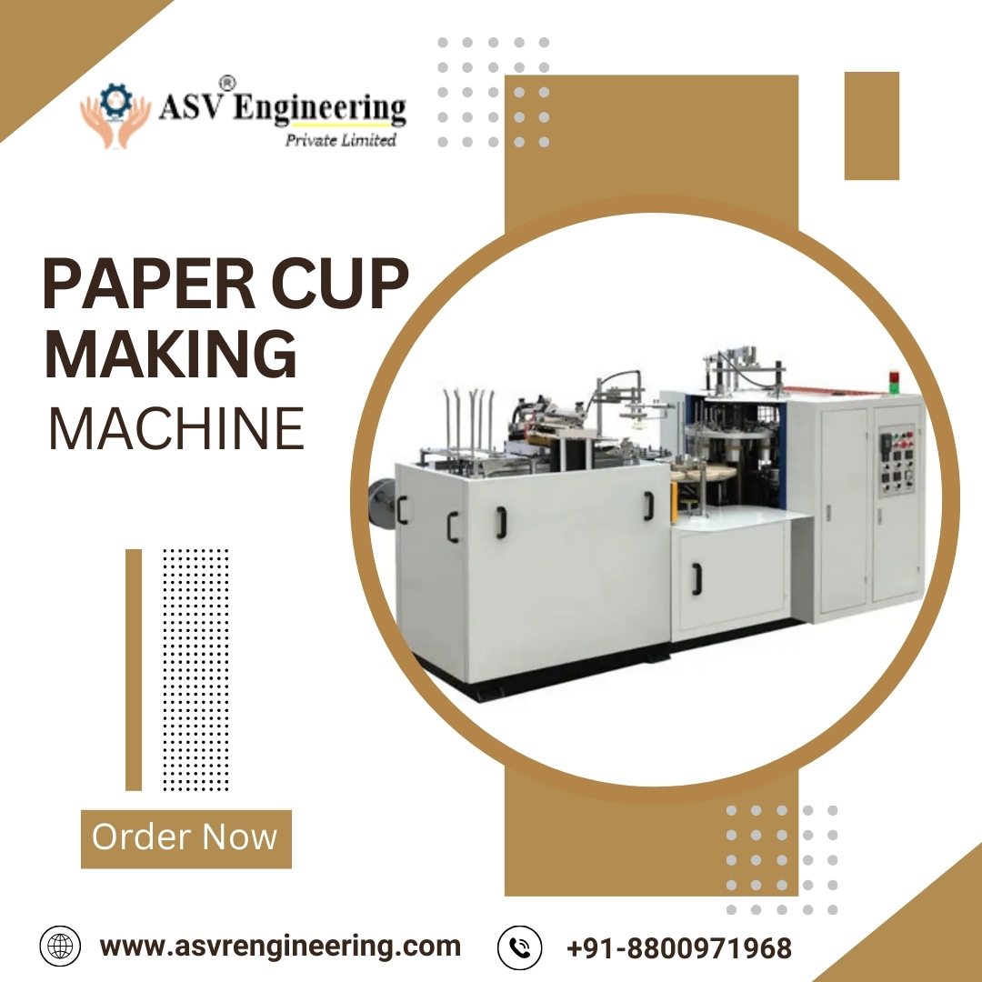 Top Semi Automatic Paper Cup Making Machine Dealers Providing Reliable Machines for Profitable Businesses